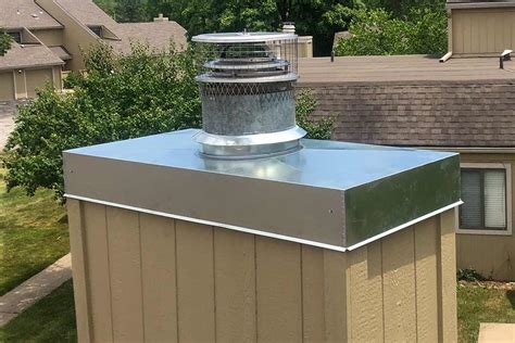 sheet metal chimney chase cover|metal chimney chase cover replacement.